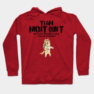 Night Shift Team - Zombie Unicorn! Hoodie